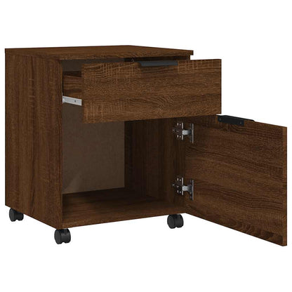 File Cabinet | Brown oak | Engineered wood | Medium | File Cabinet