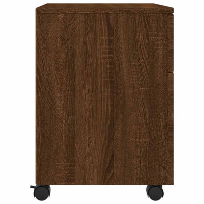 File Cabinet | Brown oak | Engineered wood | Medium | File Cabinet