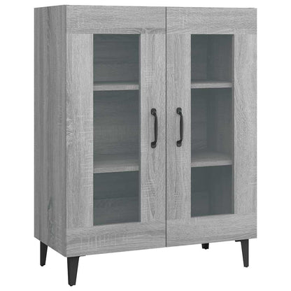 Sideboard Grey Sonoma 69.5x34x90 cm Engineered Wood