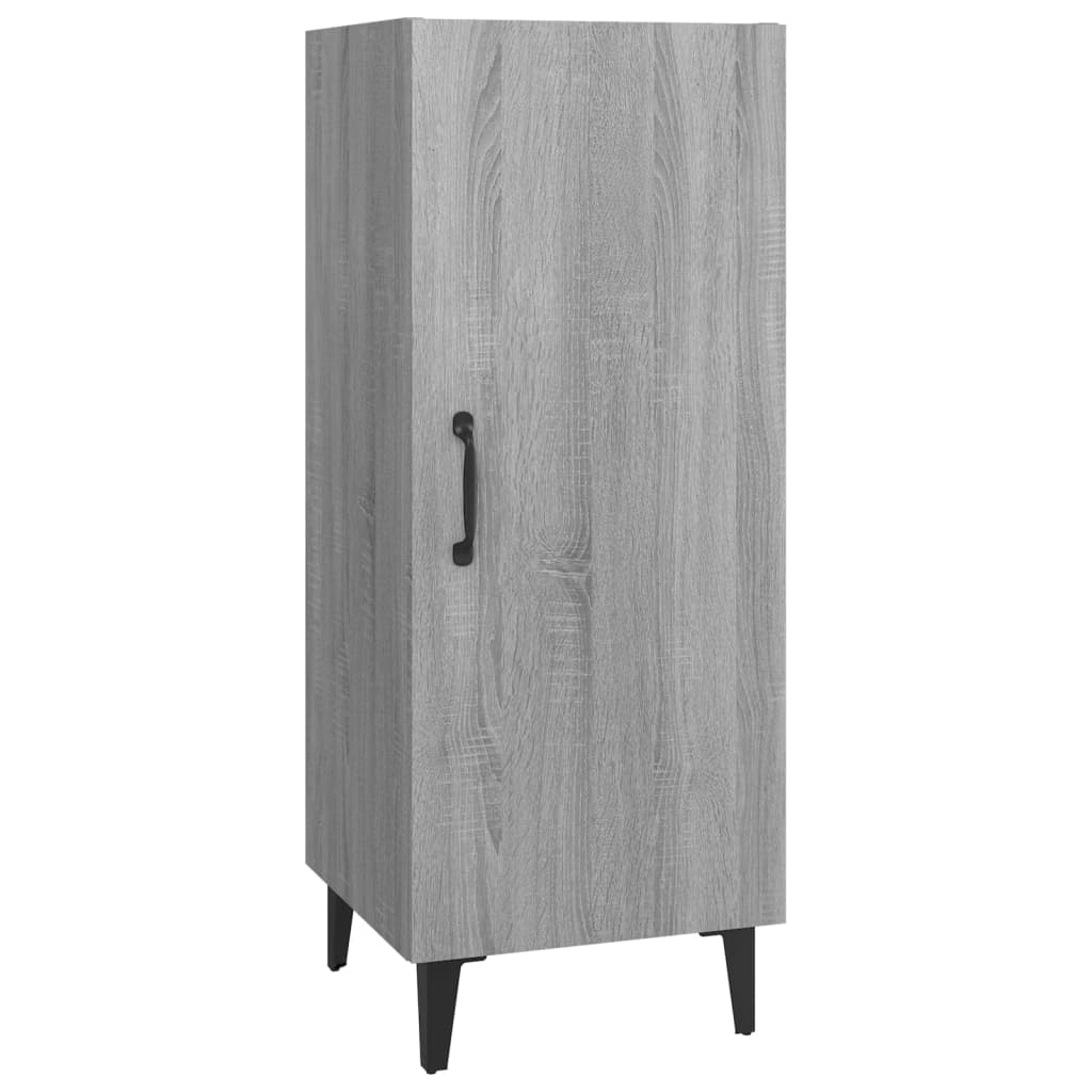Sideboard Grey Sonoma 34.5x34x90 cm Engineered Wood