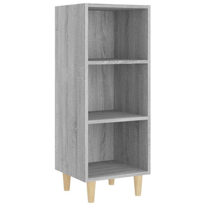 Sideboard Grey Sonoma 34.5x32.5x90 cm Engineered Wood