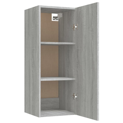 Wall Cabinet Grey Sonoma 34.5x34x90 cm Engineered Wood