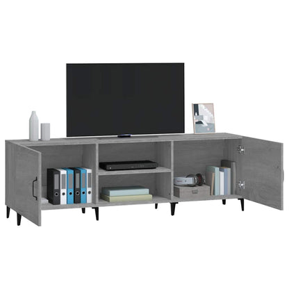 TV Cabinet Grey Sonoma 150x30x50 cm Engineered Wood