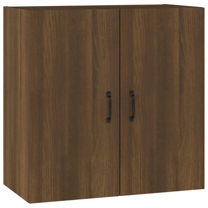 Floating Cabinet | Brown Oak | Engineered Wood | 60x31x60 cm