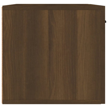 Wall Cabinet Brown Oak