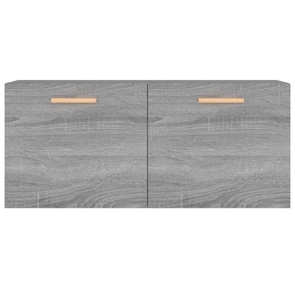 Wall Cabinet Grey Sonoma 80x35x36.5 cm Engineered Wood