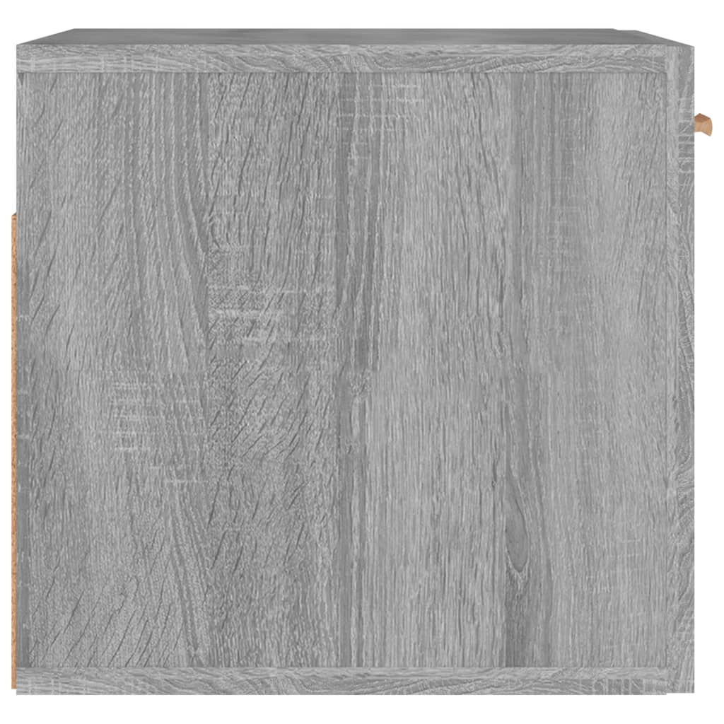 Wall Cabinet Grey Sonoma 80x35x36.5 cm Engineered Wood