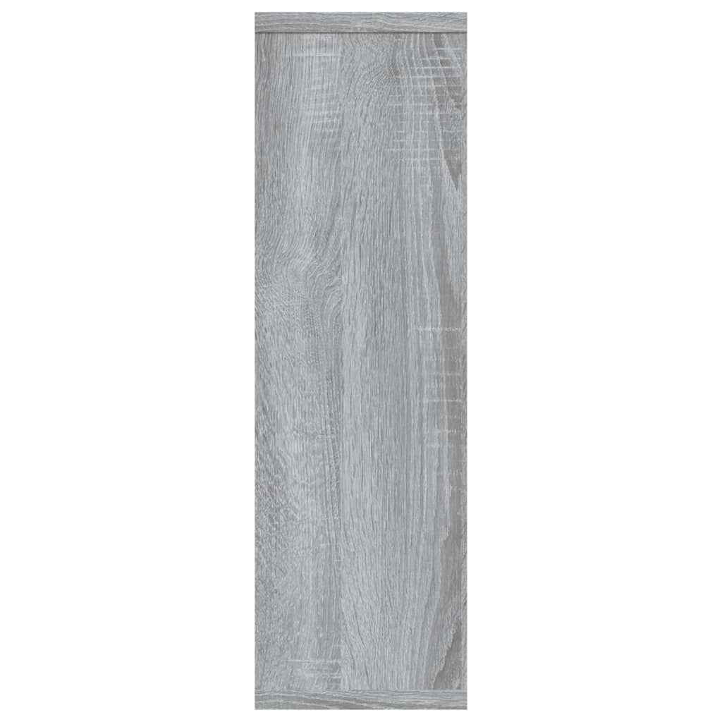 Wall Shelf Grey Sonoma 85x16x52.5 cm Engineered Wood