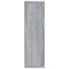 Wall Shelf Grey Sonoma 85x16x52.5 cm Engineered Wood