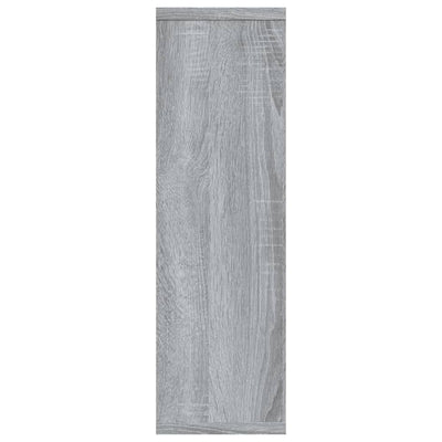 Wall Shelf Grey Sonoma 85x16x52.5 cm Engineered Wood