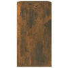 Cosmetic Cabinet Smoked Oak 80x40x75 cm Engineered Wood