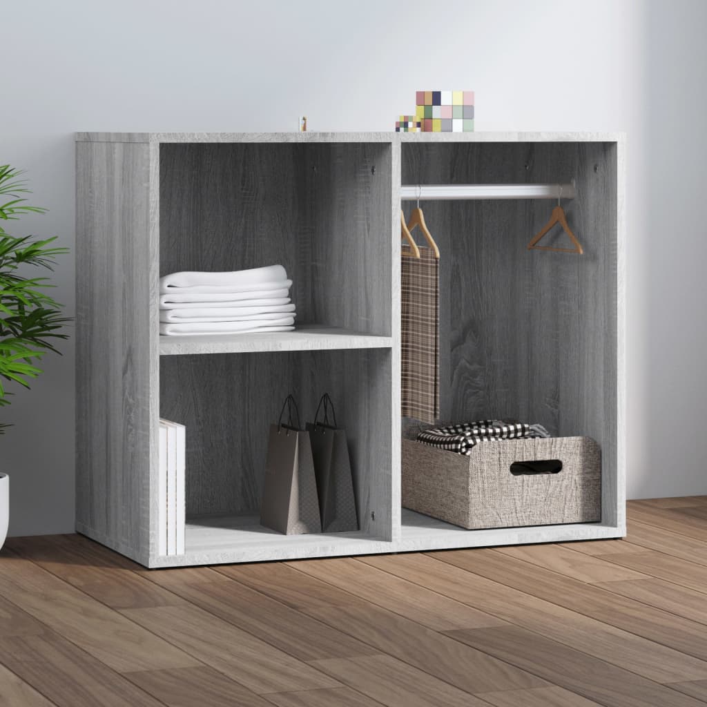 Dressing Cabinet | Grey sonoma | Engineered wood | 80x40x65 cm