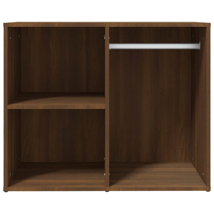Dressing Cabinet Brown Oak 80x40x65 cm Engineered Wood