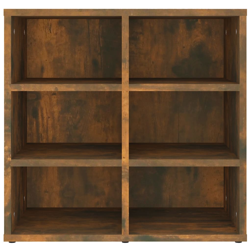 Shoe Cabinet Smoked Oak 52,5x30x50 cm