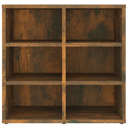 Shoe Cabinet Smoked Oak 52,5x30x50 cm