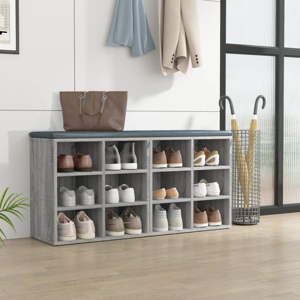 Shoe Cabinets 2 pcs Grey Sonoma 52,5x30x50 cm