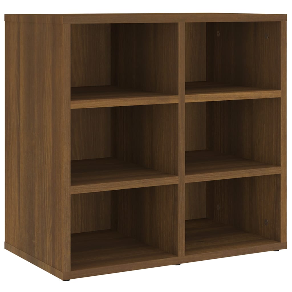 Shoe Cabinet Brown Oak 52,5x30x50 cm