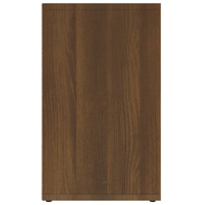 Shoe Cabinet Brown Oak 52,5x30x50 cm