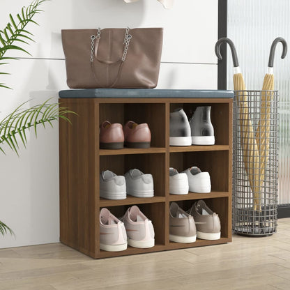 Shoe Cabinet Brown Oak 52,5x30x50 cm