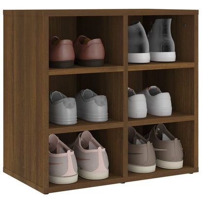 Shoe Cabinets 2 pcs Brown Oak 52,5x30x50 cm