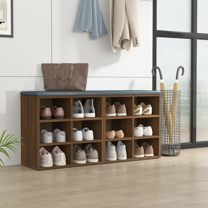 Shoe Cabinets 2 pcs Brown Oak 52,5x30x50 cm