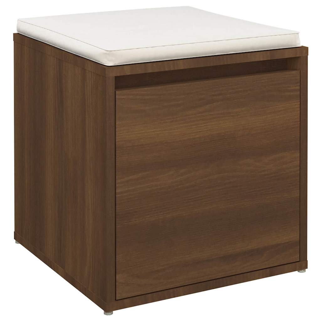 Box Drawer Brown Oak 40,5x40x40 cm Engineered Wood