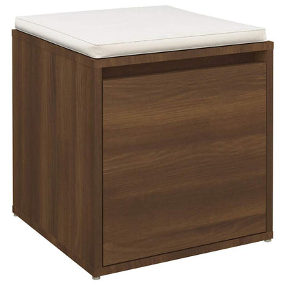 Box Drawer Brown Oak 40,5x40x40 cm Engineered Wood