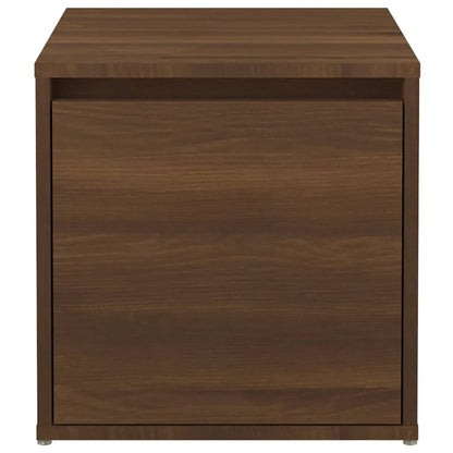 Box Drawer Brown Oak 40,5x40x40 cm Engineered Wood