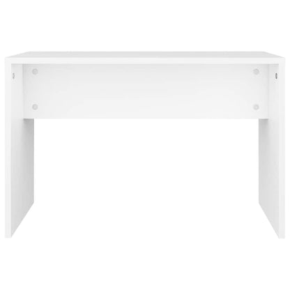 Dressing Table Set White 74.5x40x141 cm