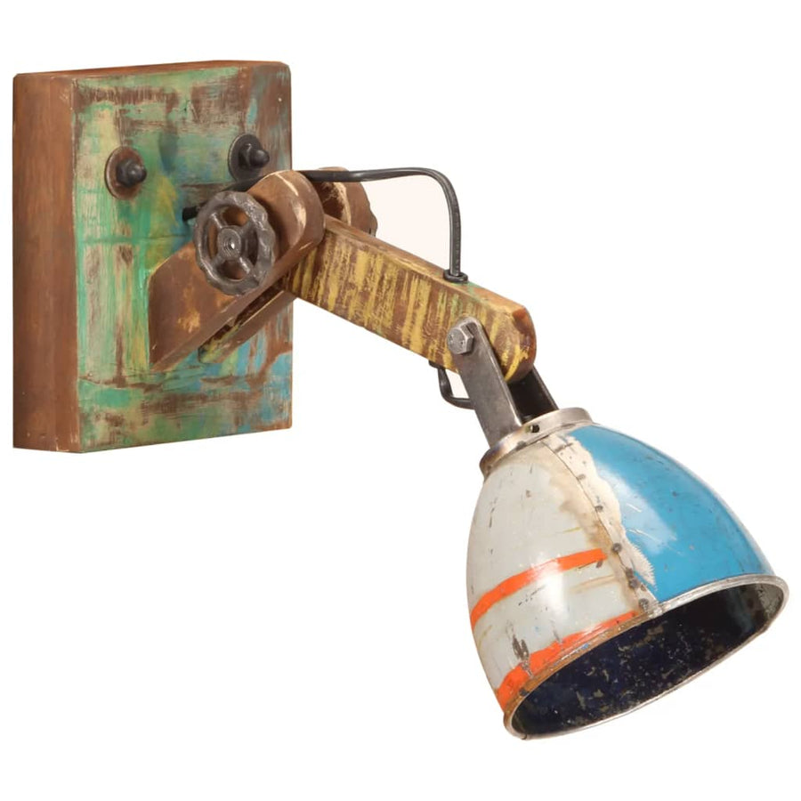 Wall Lamp Industrial Style Multicolour Round E27