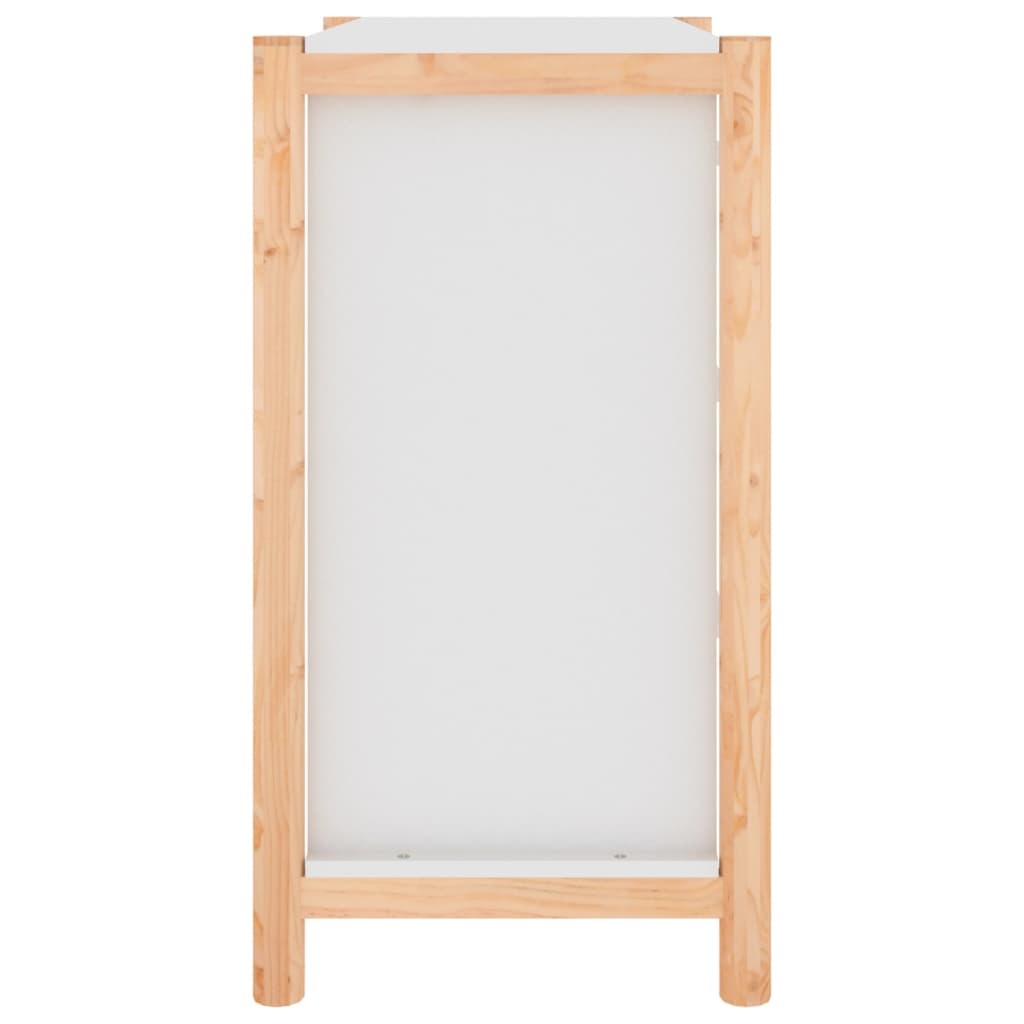 Sideboard White 62x38x70 cm Engineered Wood
