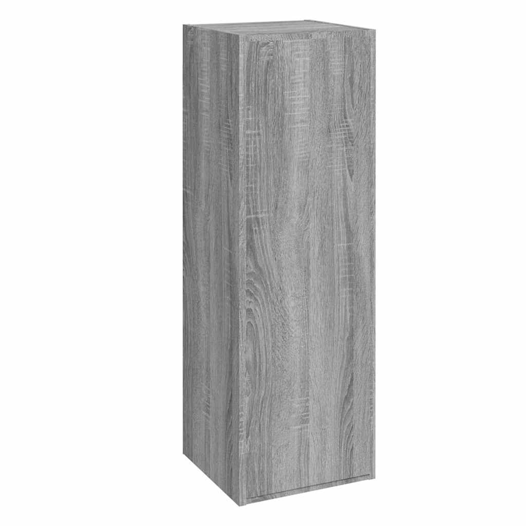 6 Piece TV Cabinet Set Grey Sonoma Engineered Wood