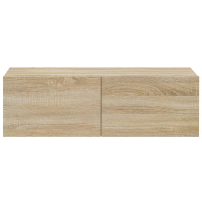 5 Piece TV Cabinet Set Sonoma Oak Engineered Wood
