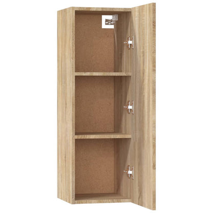 5 Piece TV Cabinet Set Sonoma Oak Engineered Wood