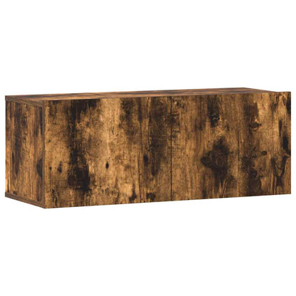 3 Piece TV Cabinet Set Smoked Oak Engineered Wood