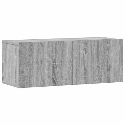 3 Piece TV Cabinet Set Grey Sonoma Engineered Wood
