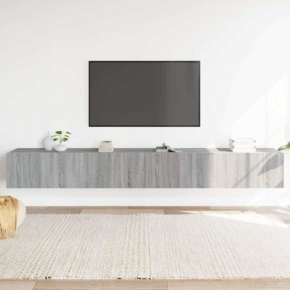 3 Piece TV Cabinet Set Grey Sonoma Engineered Wood