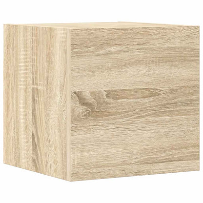 7 Piece TV Cabinet Set Sonoma Oak Engineered Wood