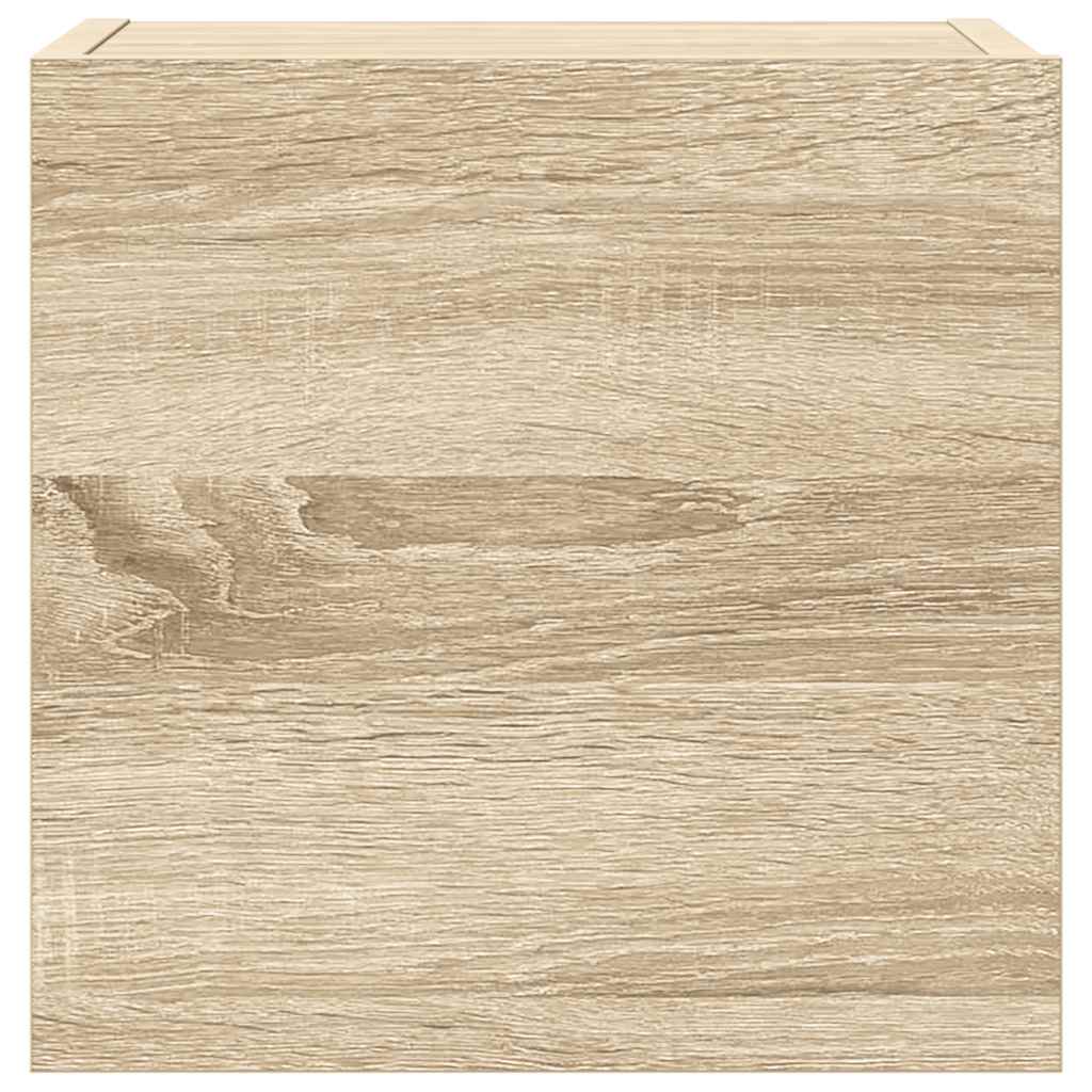 7 Piece TV Cabinet Set Sonoma Oak Engineered Wood