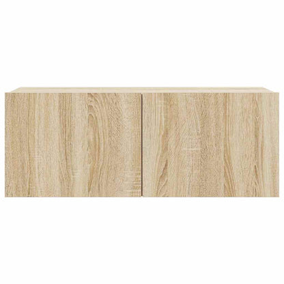 7 Piece TV Cabinet Set Sonoma Oak Engineered Wood