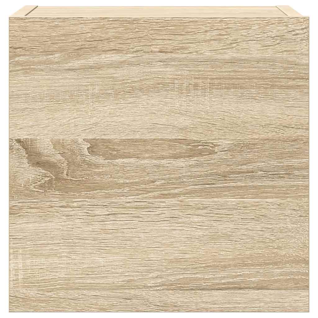7 Piece TV Cabinet Set Sonoma Oak Engineered Wood
