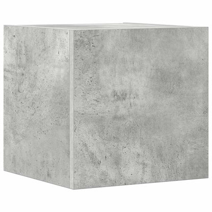 7 Piece TV Cabinet Set Concrete Grey Engineered Wood