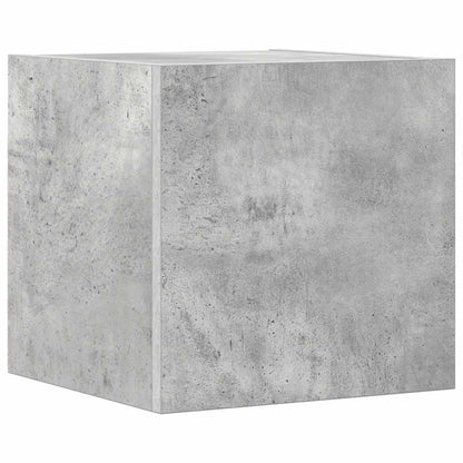 7 Piece TV Cabinet Set Concrete Grey Engineered Wood