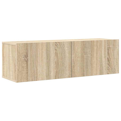 7 Piece TV Cabinet Set Sonoma Oak Engineered Wood