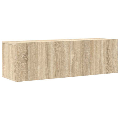 7 Piece TV Cabinet Set Sonoma Oak Engineered Wood