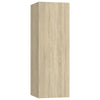 Wall-mounted TV Cabinet Sonoma Oak Engineered Wood