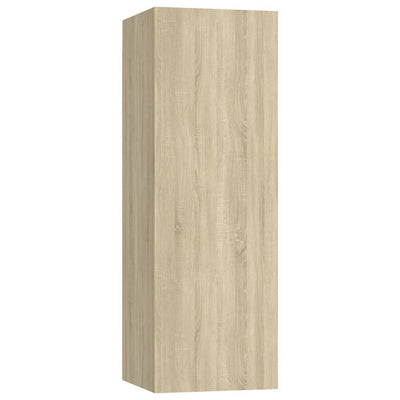 Wall-mounted TV Cabinet Sonoma Oak Engineered Wood