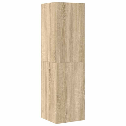 4 Piece TV Cabinet Set Sonoma Oak Engineered Wood