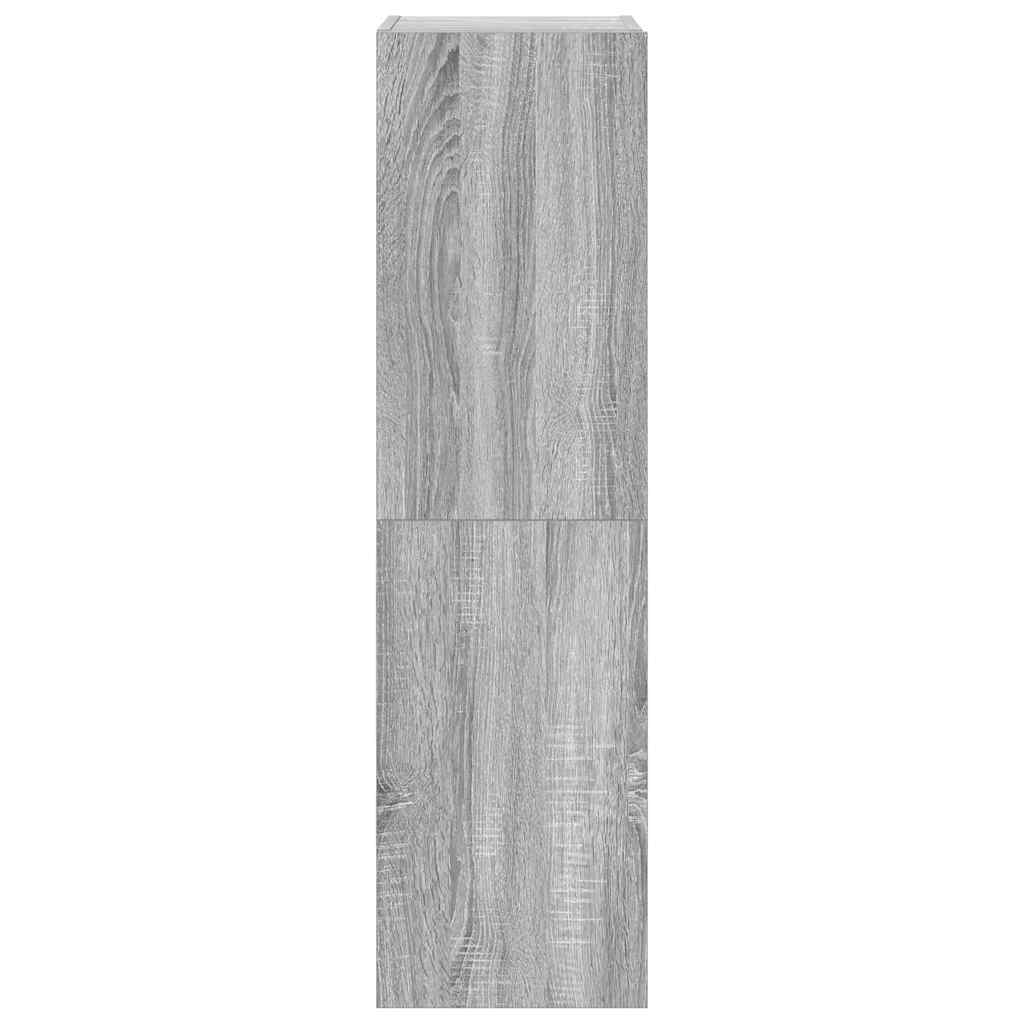 4 Piece TV Cabinet Set Grey Sonoma Engineered Wood