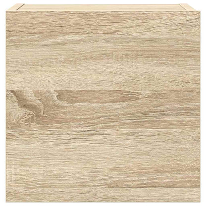 4 Piece TV Cabinet Set Sonoma Oak Engineered Wood